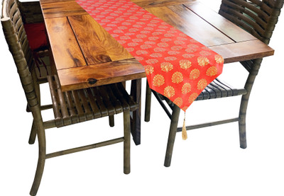 VIREO Multicolor 177 cm Table Runner(Polyester)