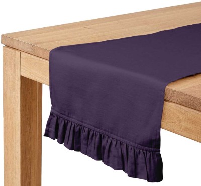 Vargottam Purple 121.92 cm Table Runner(Cotton)