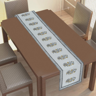 Texstylers Multicolor 152.4 cm Table Runner(Canvas)