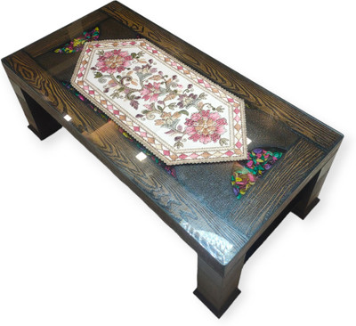 MONKDECOR Pink 83 cm Table Runner(Velvet)