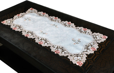 TANLOOMS Multicolor 84 cm Table Runner(Satin)