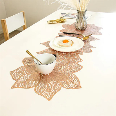 TANLOOMS Multicolor 92 cm Table Runner(PVC)
