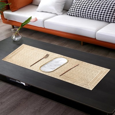 DPA Collection Gold 91 cm Table Runner(PVC)