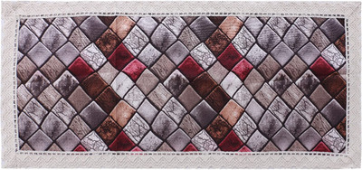 Heart Home Multicolor 89 cm Table Runner(Cotton)