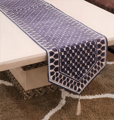 Groki Grey 183 cm Table Runner(Cotton)
