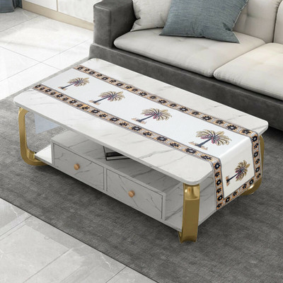 Romiz Yellow 182 cm Table Runner(Cotton)