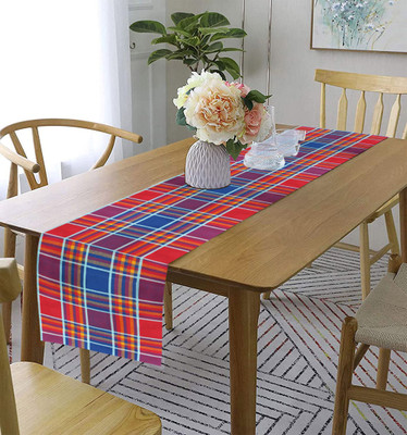 Lushomes Red 33 cm Table Runner(Cotton)