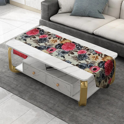 Adakriti Creations Multicolor 182 cm Table Runner(Polyester)