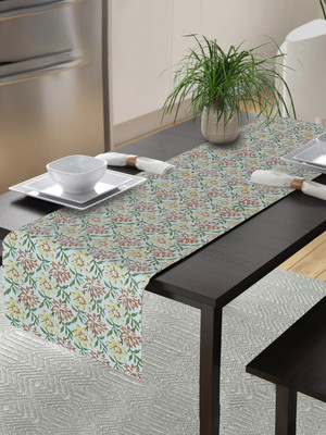 RATAN CART Green 178 cm Table Runner(Cotton)