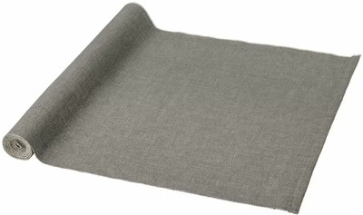 IKEA Grey 130 cm Table Runner(Cotton)