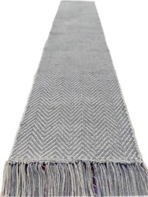 North Field Grey 182 cm Reversible Table Runner(Cotton)