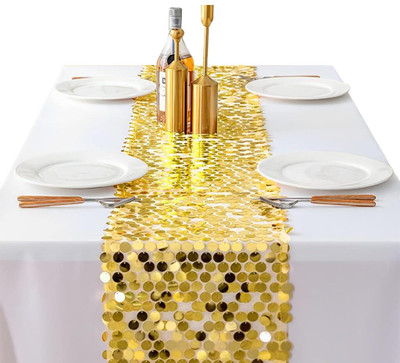 HASTHIP Pink 275 cm Table Runner(Polyester)