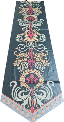 SHRI MAHAVIR IMPEX Multicolor 180 cm Table Runner(Vinyl)