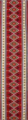 Alina decor Red 152 cm Table Runner(Polyester)
