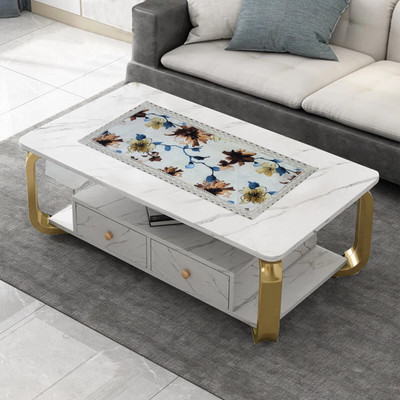 Adakriti Creations Multicolor 91 cm Table Runner(Polyester)