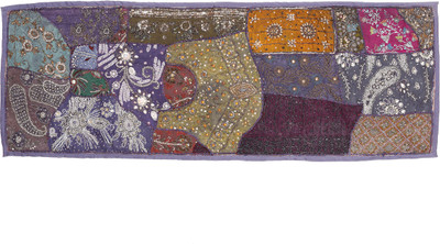 Ravaiyaa - Attitude Is Everything Blue 155 cm Table Runner(Cotton)