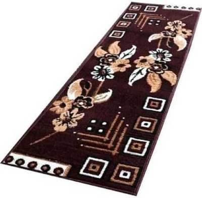 SIKME Red 152 cm Reversible Table Runner(Silk)