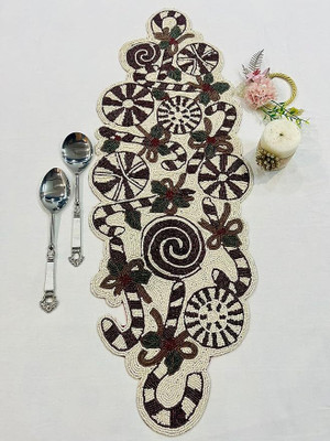 MFU-MADE FOR YOU Multicolor 91.44 cm Table Runner(Polyester)