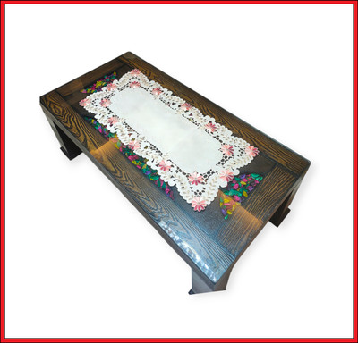 MONKDECOR Multicolor 84 cm Table Runner(Satin)