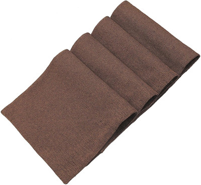 The Home Talk Brown 72 cm Table Runner(Polyester)