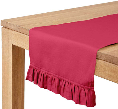 Vargottam Pink 182.88 cm Table Runner(Cotton)