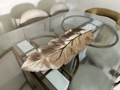 LaVichitra Gold 91 cm Table Runner(PVC)