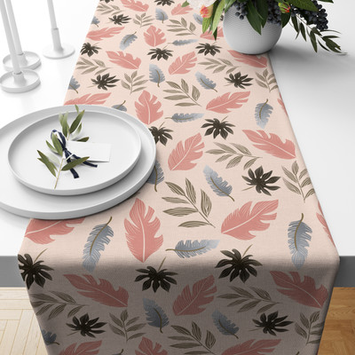 ASTITVA Multicolor 114 cm Table Runner(Cotton)