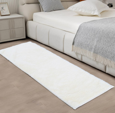 Linen Basics White 60 cm Table Runner(Wool)