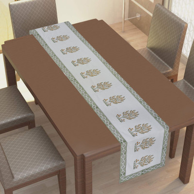 Texstylers Multicolor 152.4 cm Table Runner(Canvas)