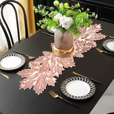 Castle Dcor Multicolor 91 cm Table Runner(PVC)