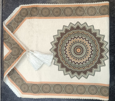 chandan handlooms Multicolor 185 cm Table Runner(Chenille)