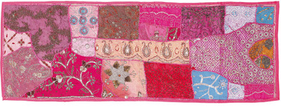 Ravaiyaa - Attitude Is Everything Pink 155 cm Table Runner(Cotton)