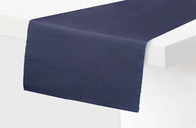 Haiku Homz Grey 130 cm Table Runner(Cotton)