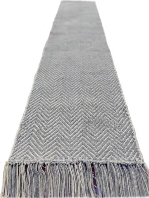 North Field Grey 137 cm Reversible Table Runner(Cotton)