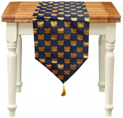 VIREO Blue 178 cm Table Runner(Jacquard)