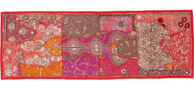 Ravaiyaa - Attitude Is Everything Red 155 cm Table Runner(Cotton)