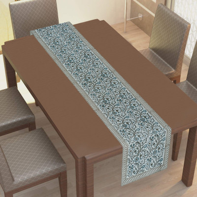 Texstylers Multicolor 152.4 cm Table Runner(Canvas)