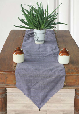 Dekor World Purple 120 cm Table Runner(Polyester)