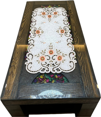 MONKDECOR Multicolor 84 cm Table Runner(Satin)