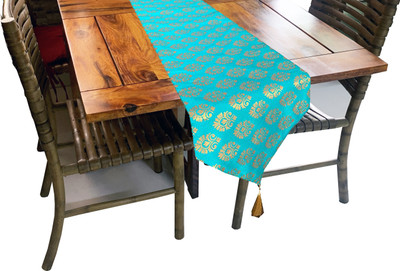 VIREO Multicolor 177 cm Table Runner(Polyester)