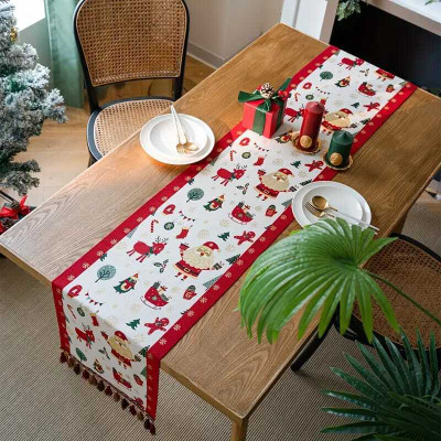 SUBHUSHA Multicolor 72 cm Table Runner(Cotton)