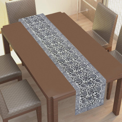Texstylers Multicolor 152.4 cm Table Runner(Canvas)