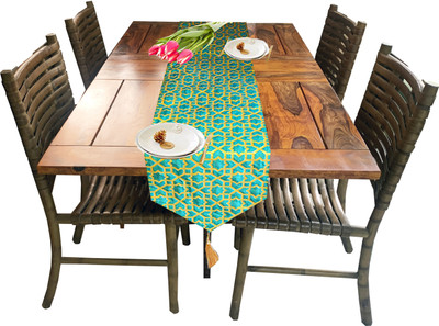 VIREO Multicolor 177 cm Table Runner(Polyester)