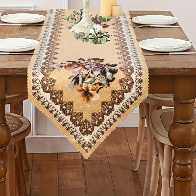 DPA Collection Beige 193 cm Table Runner(Linen)