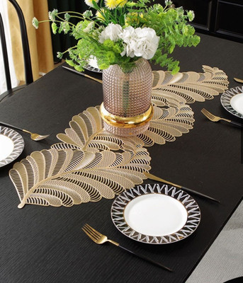 Crosmo Gold 92 cm Table Runner(PVC)