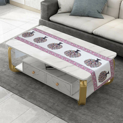 Groki Pink 182 cm Table Runner(Cotton)