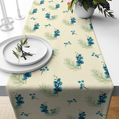 ASTITVA Multicolor 114 cm Table Runner(Cotton)