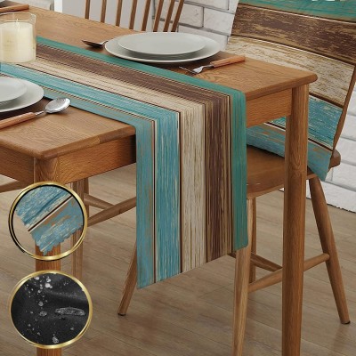 pivotal Green 182 cm Table Runner(Polyester)