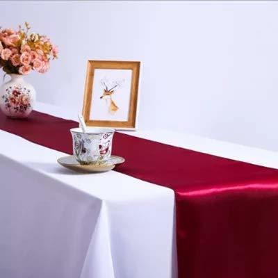 The Purple Tree Maroon 180 cm Table Runner(Velvet)
