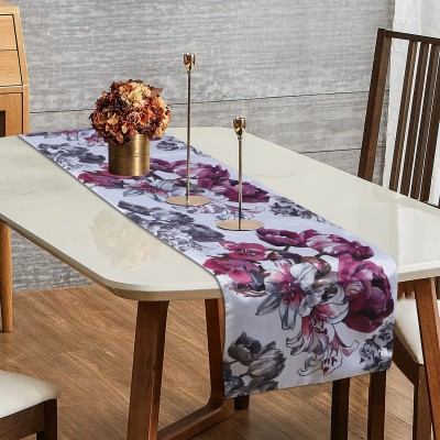 MND VILLA Multicolor 180 cm Table Runner(Polyester)